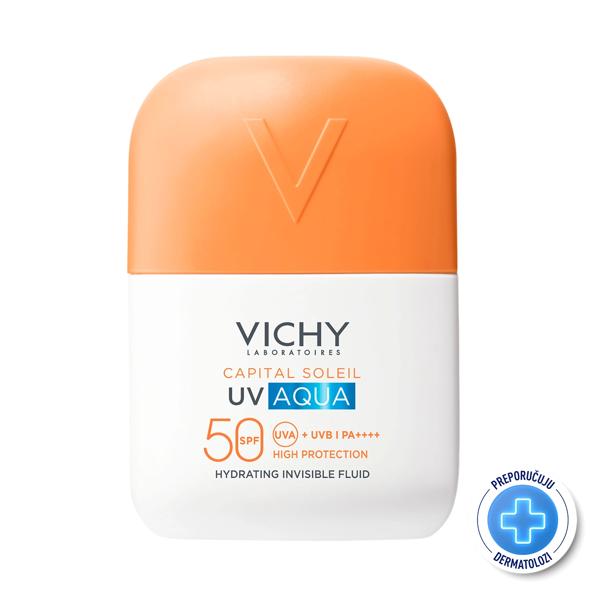 Vichy Capital Soleil UV Aqua nevidljivi hidracijski fluid SPF50